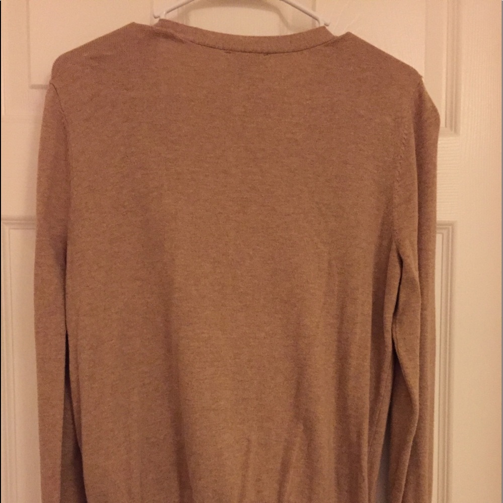 Light Brown Lightweight Worthington Cardigan